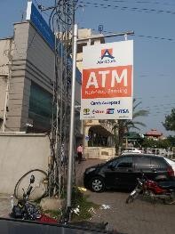 ATM Pole Sign Fabrication