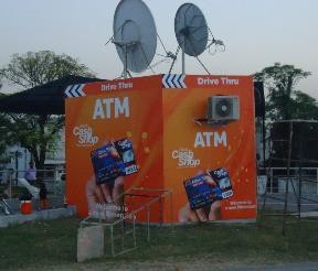 Drive Thru Gantry Branding
