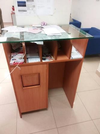 Cheque Writing Desk for Branch